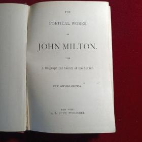 The  Poetical Works of John Milton