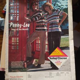 Penny-Lou公司服装广告画报