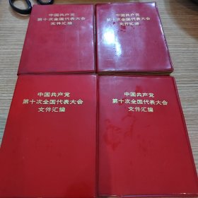 中国共产党第十次全国代表大会文件汇编