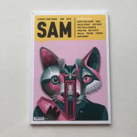 欧洲独立杂志《SAM》街头涂鸦艺术家 潮流插画201508