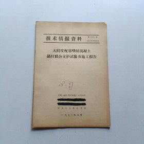 大跨度配筋喷射混凝土锚杆联合支护试验及施工报告