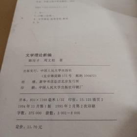 文学理论新编