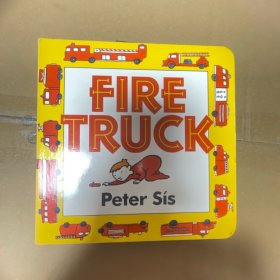 英文原版绘本 纸板书 Fire Truck