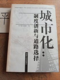 城市化：制度創(chuàng)新與道路選擇