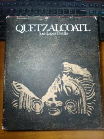 QUETZALCOATL 古代墨西哥羽蛇神 西班牙语原版 12开革面精装245页 有书函 玻