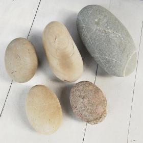 长江奇石天然鹅蛋石造型石文房石鹅卵石原生观赏石