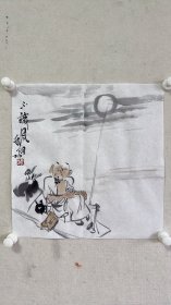 不识风月 新文人水墨画 林泉作品