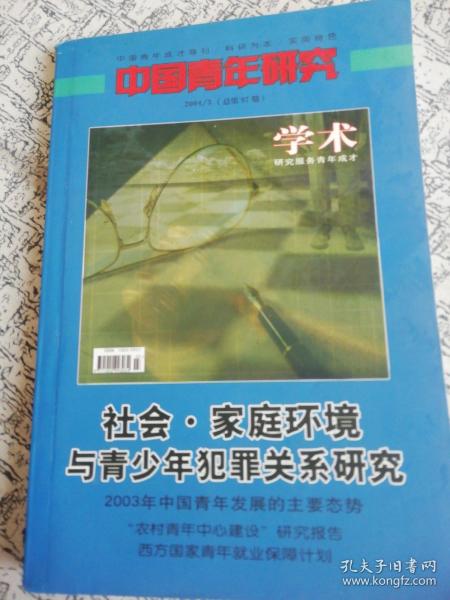 中国青年研究2004年第3期