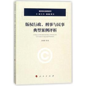 版权行政、刑事与民事典型案例评析/版权前沿案例研究