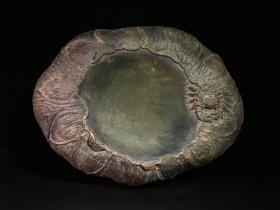 旧藏金包玉绿端砚 秋韵砚印文：申耆（李兆洛）收藏赏用珍品