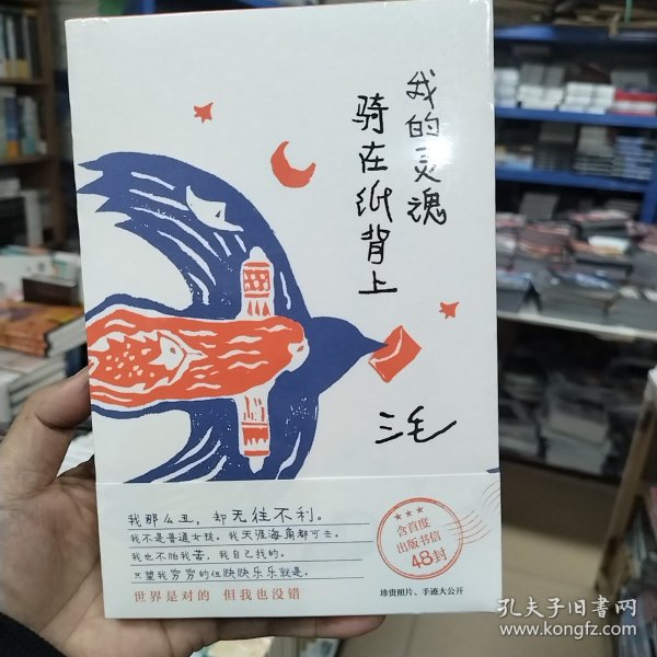 我的灵魂骑在纸背上（三毛生前未发表文字初次出版，30周年纪念重磅上市）