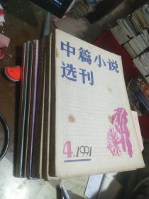 中篇小说选刊，1991年第四期，1992年第二期，第三期，1994年，第二期，1996年，第四期，2003年第五期，2005年第二期，2017年第二期，（八本）