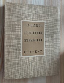 意大利语书 I grandi scrittori stranieri /毛边书