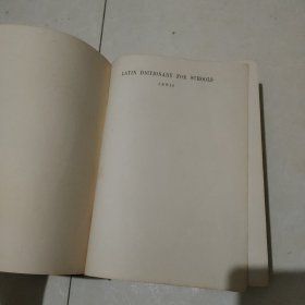 A Latin Dictionary for Schools 拉丁语字典/辞典 1937年版16精装品相不错