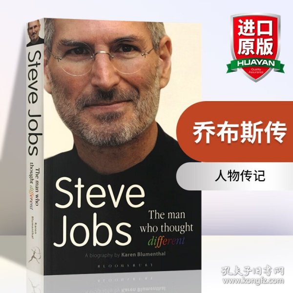 英文原版 Steve Jobs The Man Who Thought Different 乔布斯传 英版 英文版 进口英语原版书籍