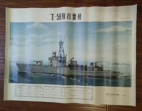 70年代前苏联T58级扫雷艇——绘画，有技术参数，全开