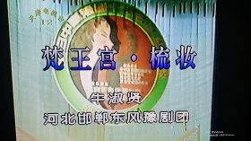 录像带，全国豫剧大赛集锦(天津台播出)后面有几首MTV