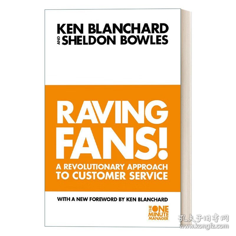 英文原版 Raving Fans! 一分钟经理人系列 顾客也疯狂 : 打造革命性的全方位服务 英文版 进口英语原版书籍
