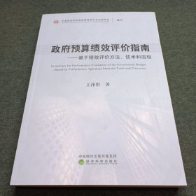 政府预算绩效评价指南——基于绩效评价方法、工具和流程