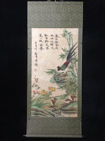 编号PM：128（二） 尺寸高x宽：171cm×79cm 画芯高x宽：114cm×60cm