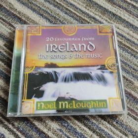 现货 uk/9成新/U27 凯尔特 noel mcloughlin favourites from ireland 经典爱尔兰名歌名曲20首