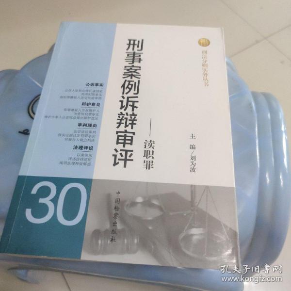 刑法分则实务丛书·刑事案例诉辩审评：渎职罪