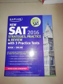 Kaplan New SAT 2016 Strategies, Practice and Rev【大16开】