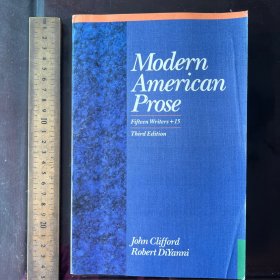 Modern American prose proses essay essays 美国现代散文 英文原版 铜版纸