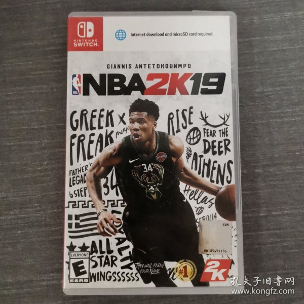 529 游戏软盘：NBA2K19 手册