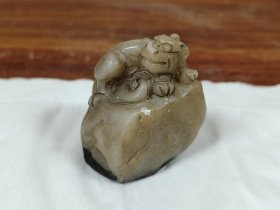2877 黄牧甫印章 3.6*3.6*4.4CM品如图
