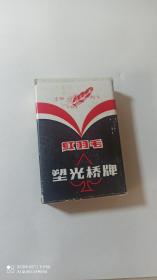 少量  收藏 红羽毛塑光桥牌 牌近九品