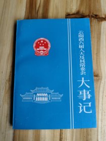 云南省六届人大及其常委会大事记