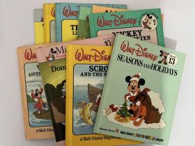 精装15本合售Walt Disney (Fun-To-Read Library) Volume 13 Fun-To-Learn Library等系列唐老鸭米老鼠