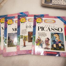 《Pablo Picasso》四本合售a3