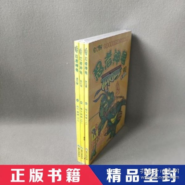 【精品塑封】 忍者神龟（第五辑，13.14.15共3册） 改编 中视鸿运 智达图书 鹭江出版社 9787806714539 普通图书/童书