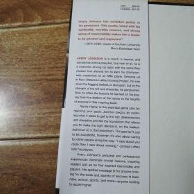 ASPIRE HIGHER：2006 NBA COACH OF THE YEAR AVERY JOHNSON  （追求更高：2006年 NBA 年度最佳教练AVERY JOHNSON ）（16开本精装，外文原版书）