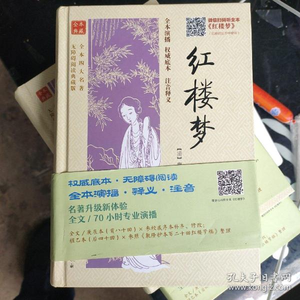 全本四大名著无障碍阅读：红楼梦（无障碍阅读典藏版）