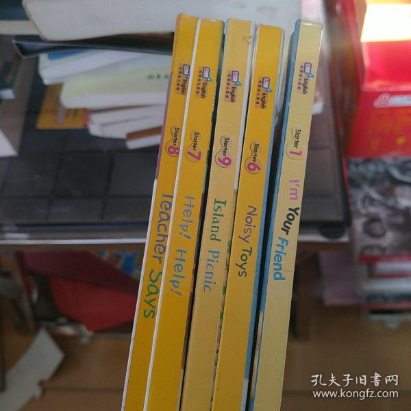 哈佛幼儿英语5册合售 1 6 7 8 9