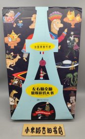 法国原版引进 左右脑全脑思维游戏大书 （礼盒装 全四册+玩具游戏）