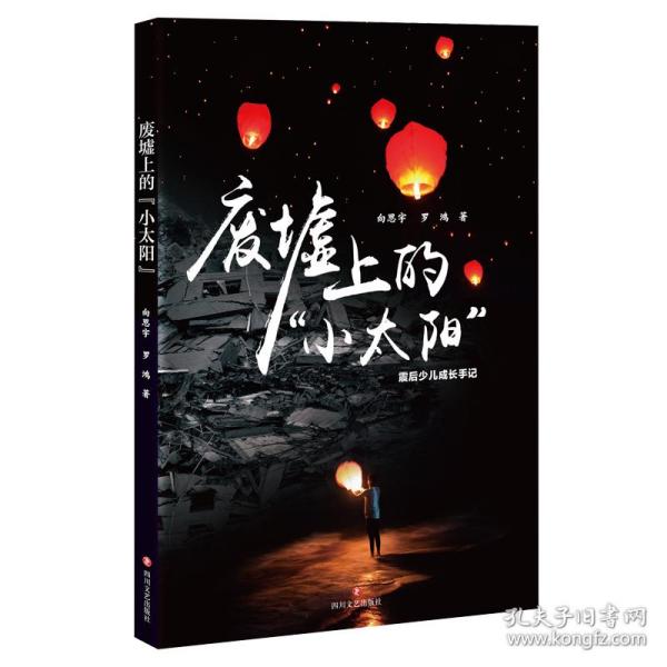 全新正版 废墟上的小太阳(震后少儿成长手记) 向思宇//罗鸿|责编:朱兰//蔡曦 9787541150579 四川文艺