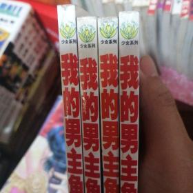 漫画书  我的男主角 1  3  4  5，共四本合售，64开，卡通日漫，冬木琉璃香
