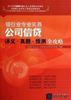 2014年中国银行业从业人员资格认证考试·银行业专业实务：公司信贷讲义·真题·预测全攻略