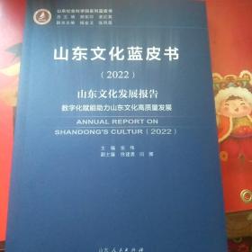 山东文化蓝皮书（2022）山东文化发展报告『数字化赋能助力山东文化高质量发展』