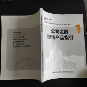 公司金融授信产品指引