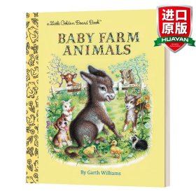 Baby Farm Animals (Little Golden Book Classic)[农场的小动物]