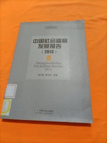 社会福利书丛：中国社会福利发展报告（2013）