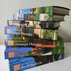 Frank LIoyd Wright Prairi Houses 弗兰克劳埃德 赖特全集 7本
