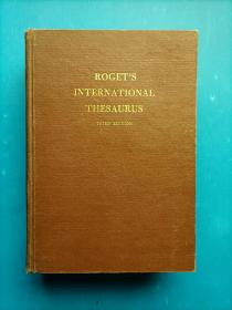 ROGET'S INTERNATIONAL THESAURUS