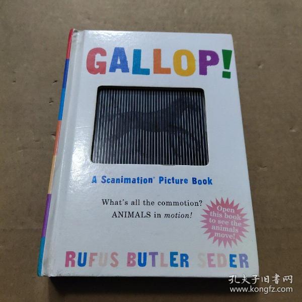 A Scanimation Book: Gallop! 神奇动画书：奔跑 