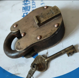 老锁 老铜锁 外国锁